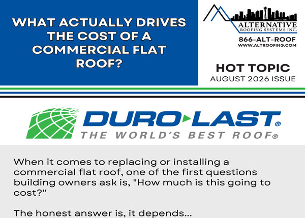 What Actually Drives The Cost of a Commercial Flat Roof